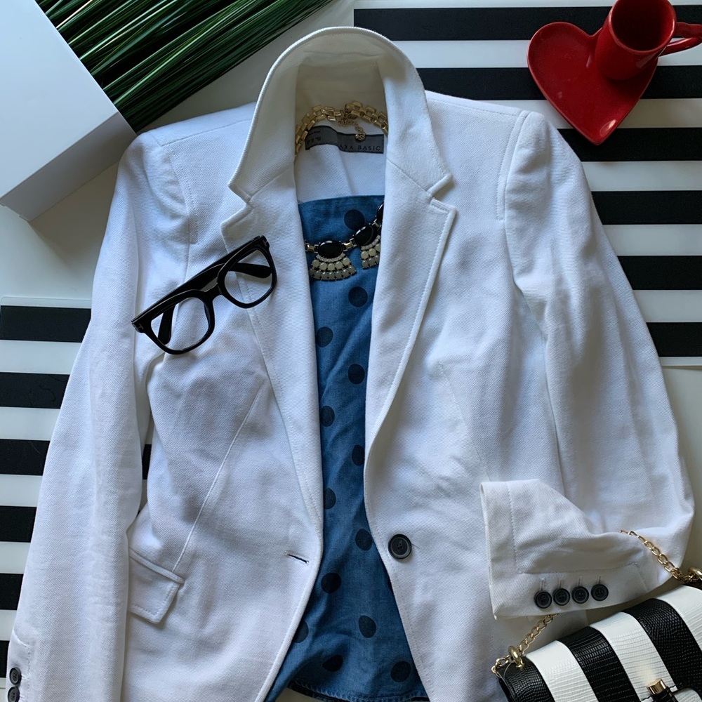 (New) Zara Cotton Blazer